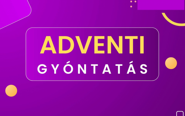 Adventi gyóntatás templomainkban