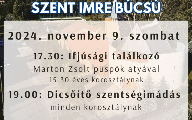 Ifjúsági találkozó a Szent Imrében